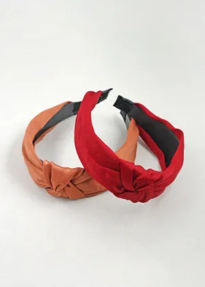 Velvet Knotted Headband