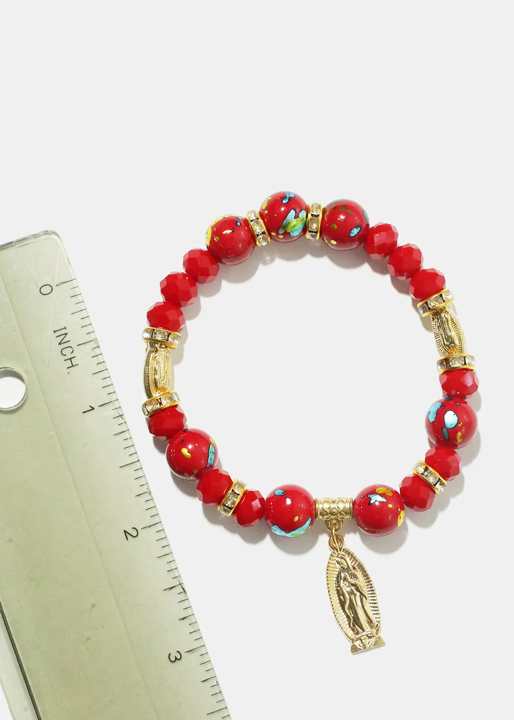 Virgin Mary Bead Bracelet
