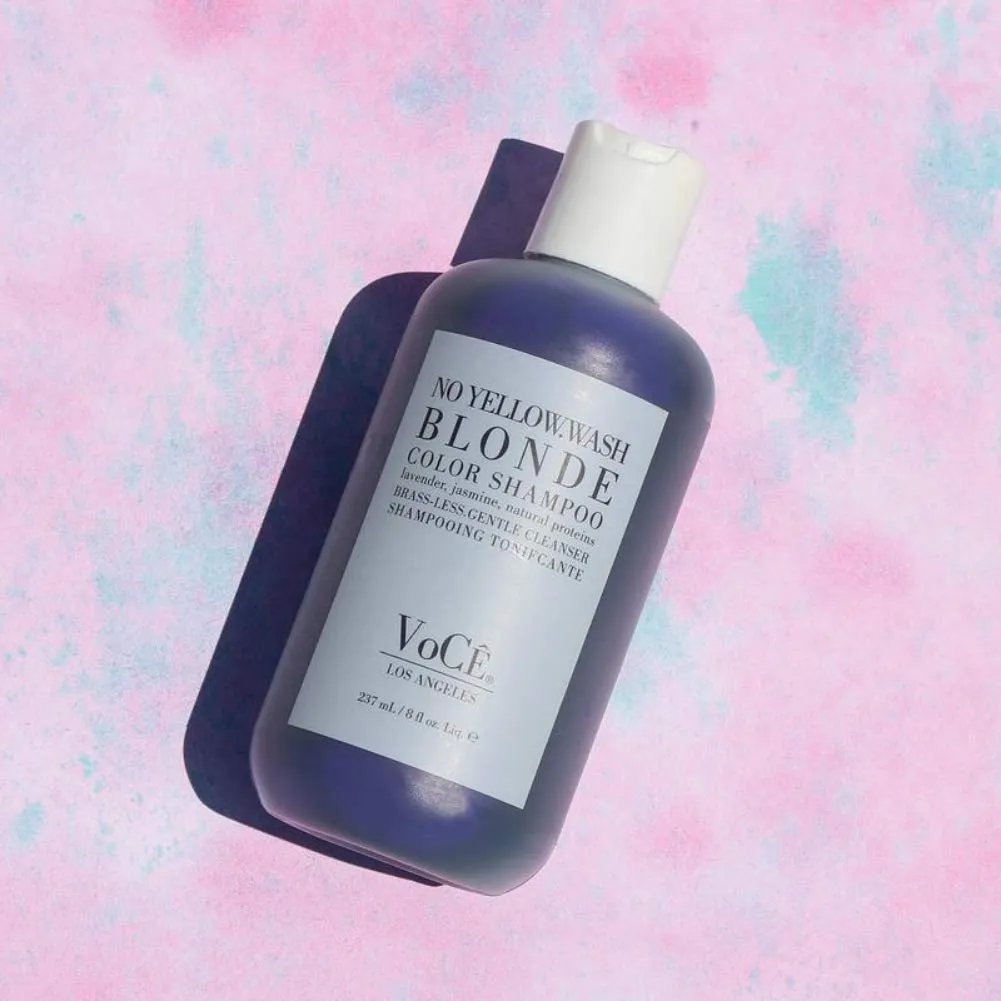 VoCe Haircare No Yellow Wash Blonde Color Shampoo