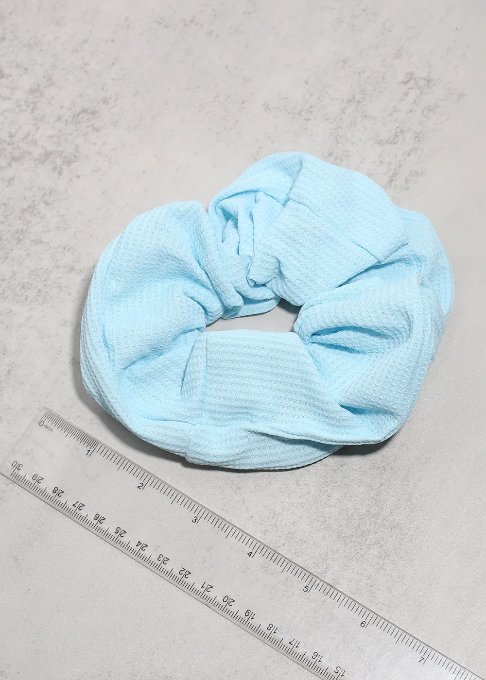 Waffle Knit Scrunchies