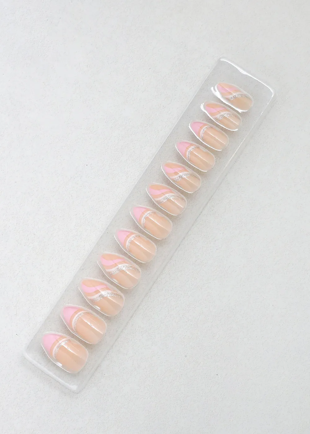 Wave Press-On Nails