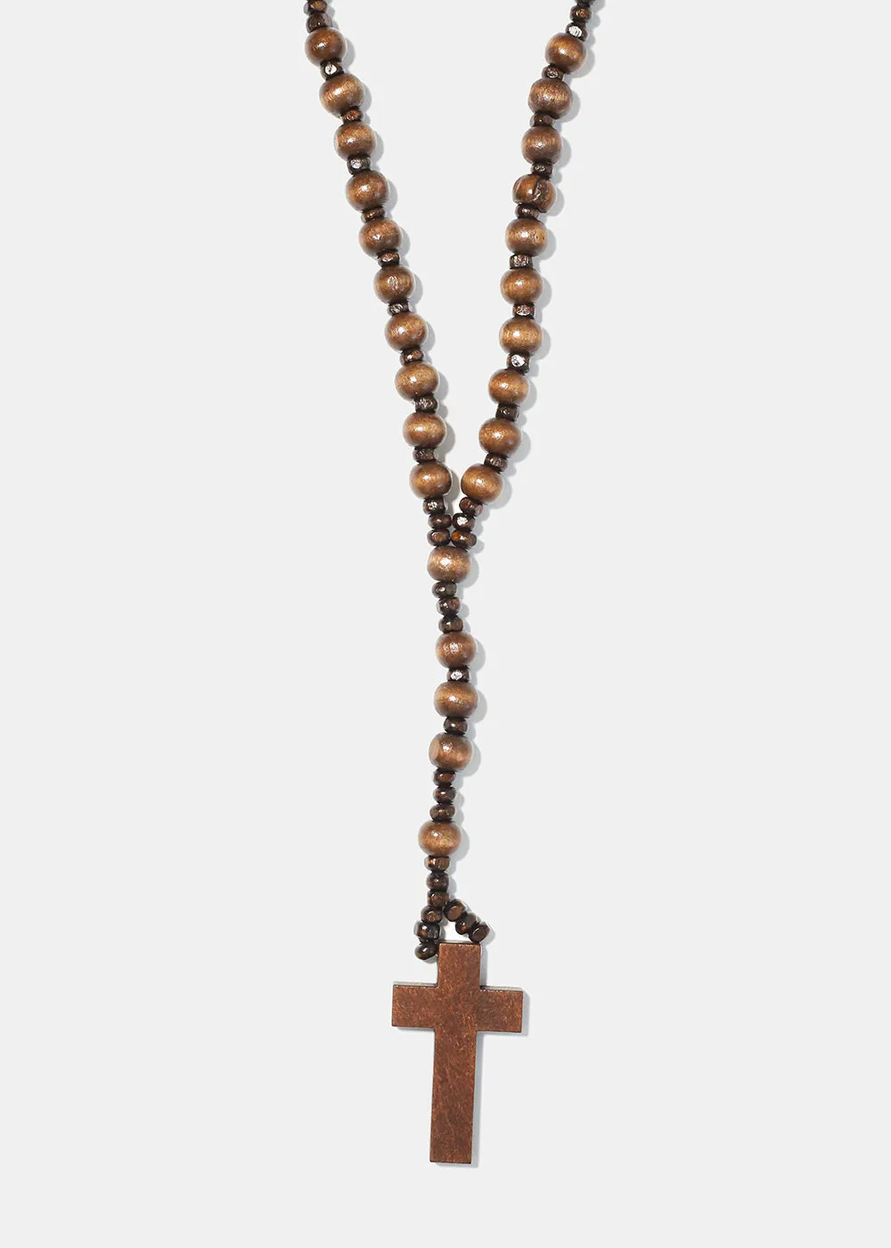 Wooden Bead Rosary