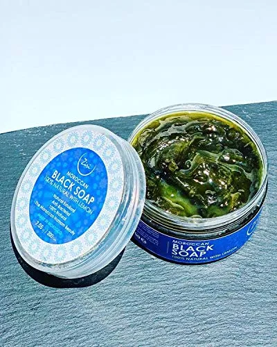 Ziri Skincare Black Soap Scrub 7oz